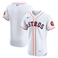 Men's Houston Astros White Home Elite MLB Baseball Jersey - view 1
