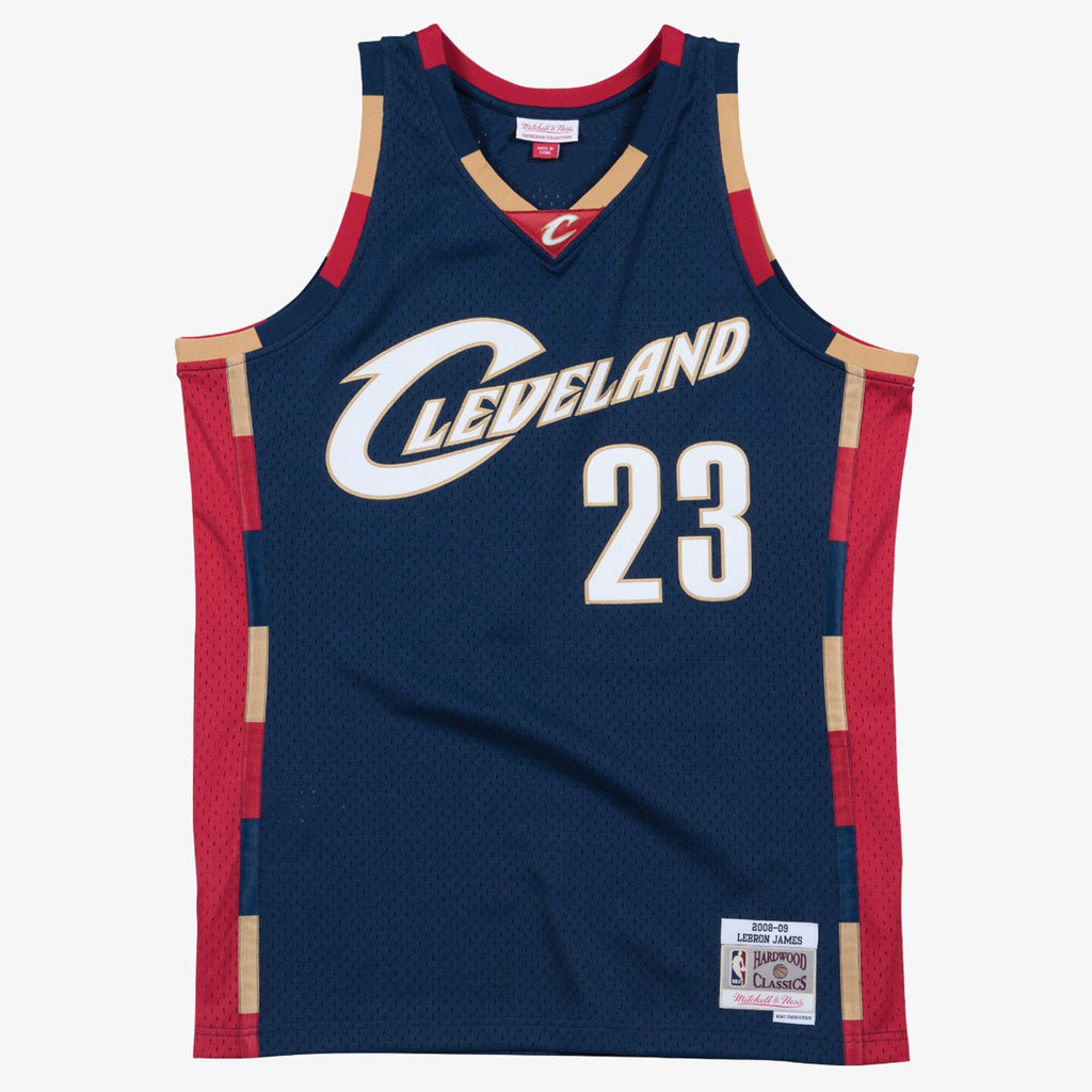 Men's Cleveland Cavaliers Swingman NBA Basketball Jersey Alternate Lebron James 2008-09 - view 1