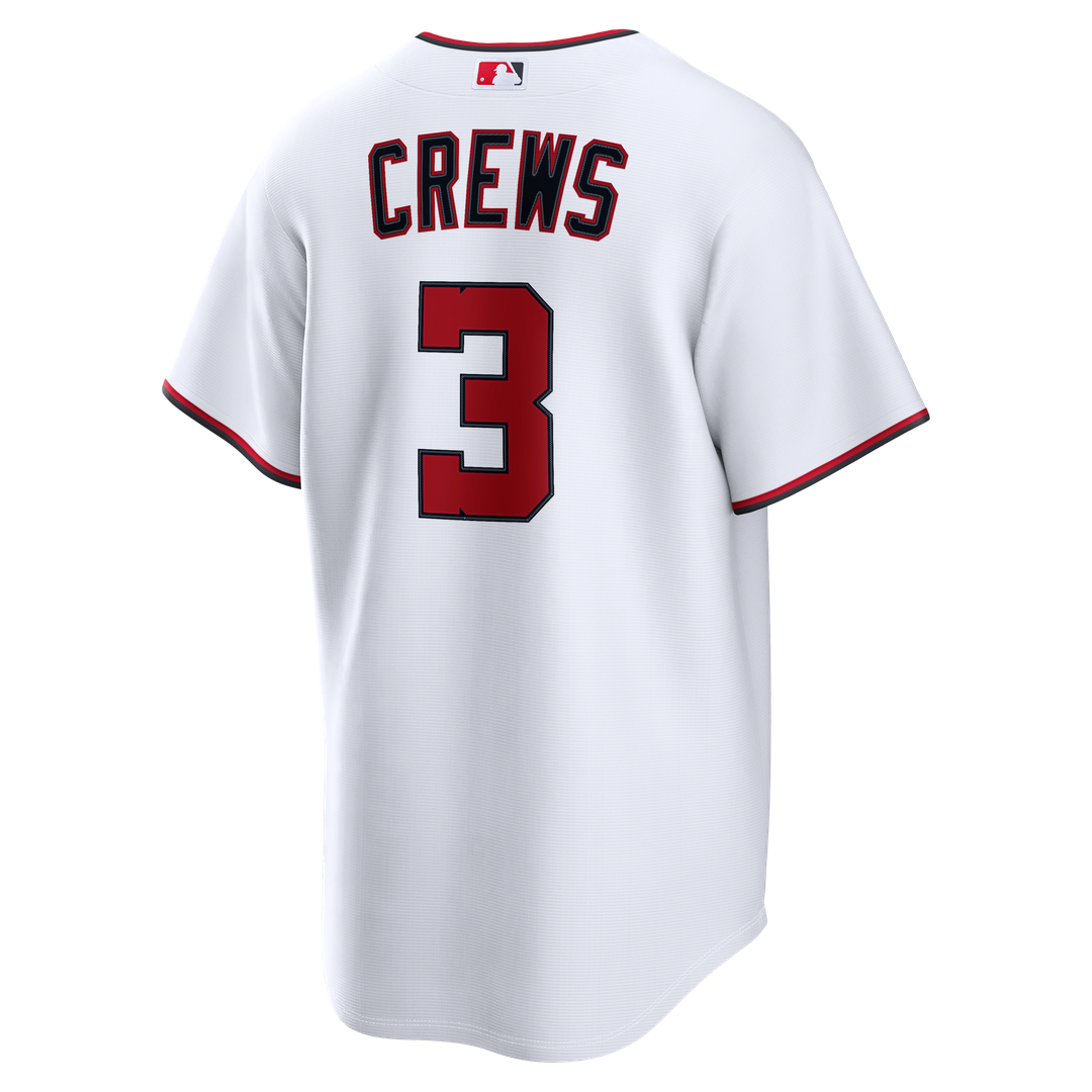 Men's Washington Nationals Dylan Crews White Home Replica MLB Baseball Jersey - view 3