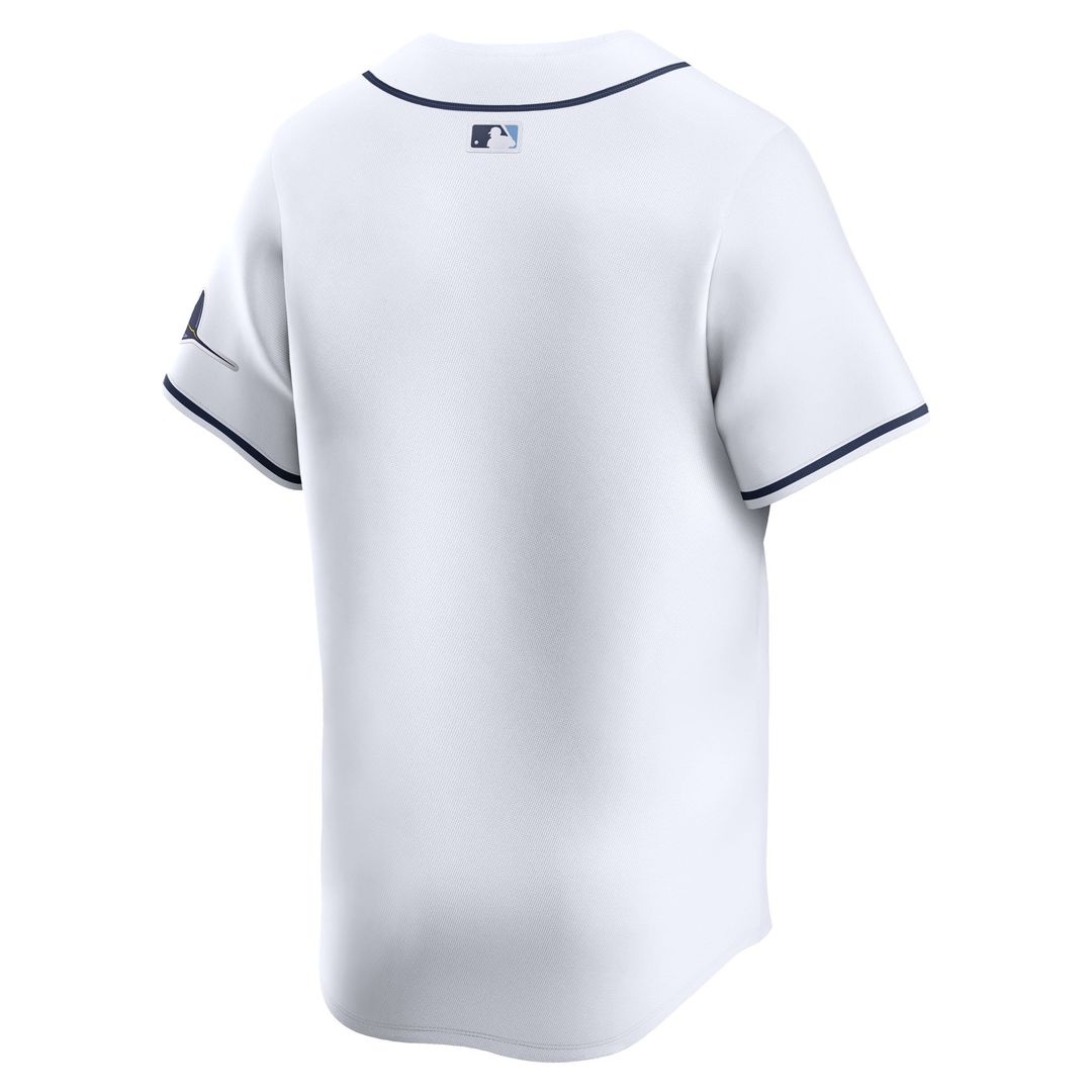 Men's Tampa Bay Rays White Home Limited MLB Baseball Jersey - view 4