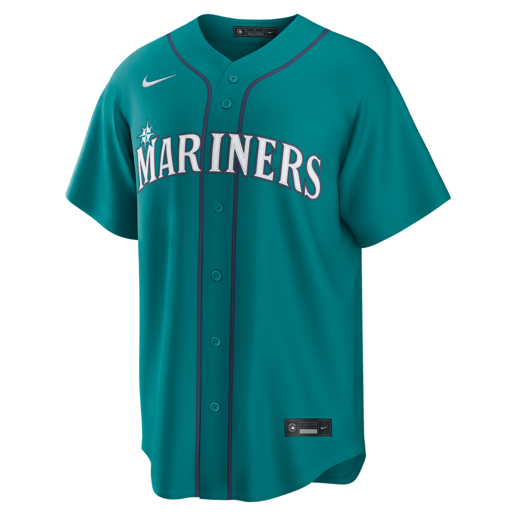 Men's Seattle Mariners Cal Raleigh Cream Alternate Replica MLB Baseball Jersey - view 8