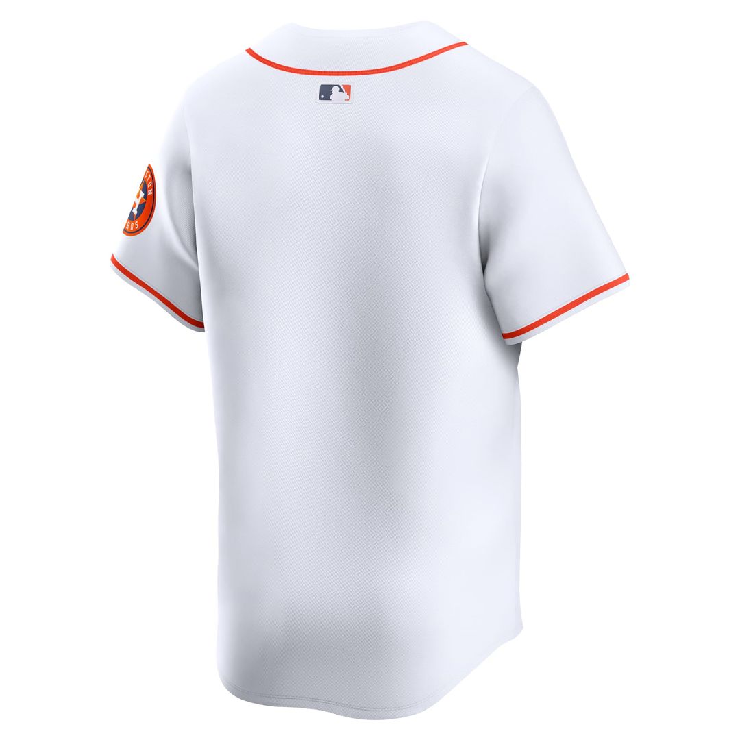 Men's Houston Astros White Home Limited MLB Baseball Jersey - view 7