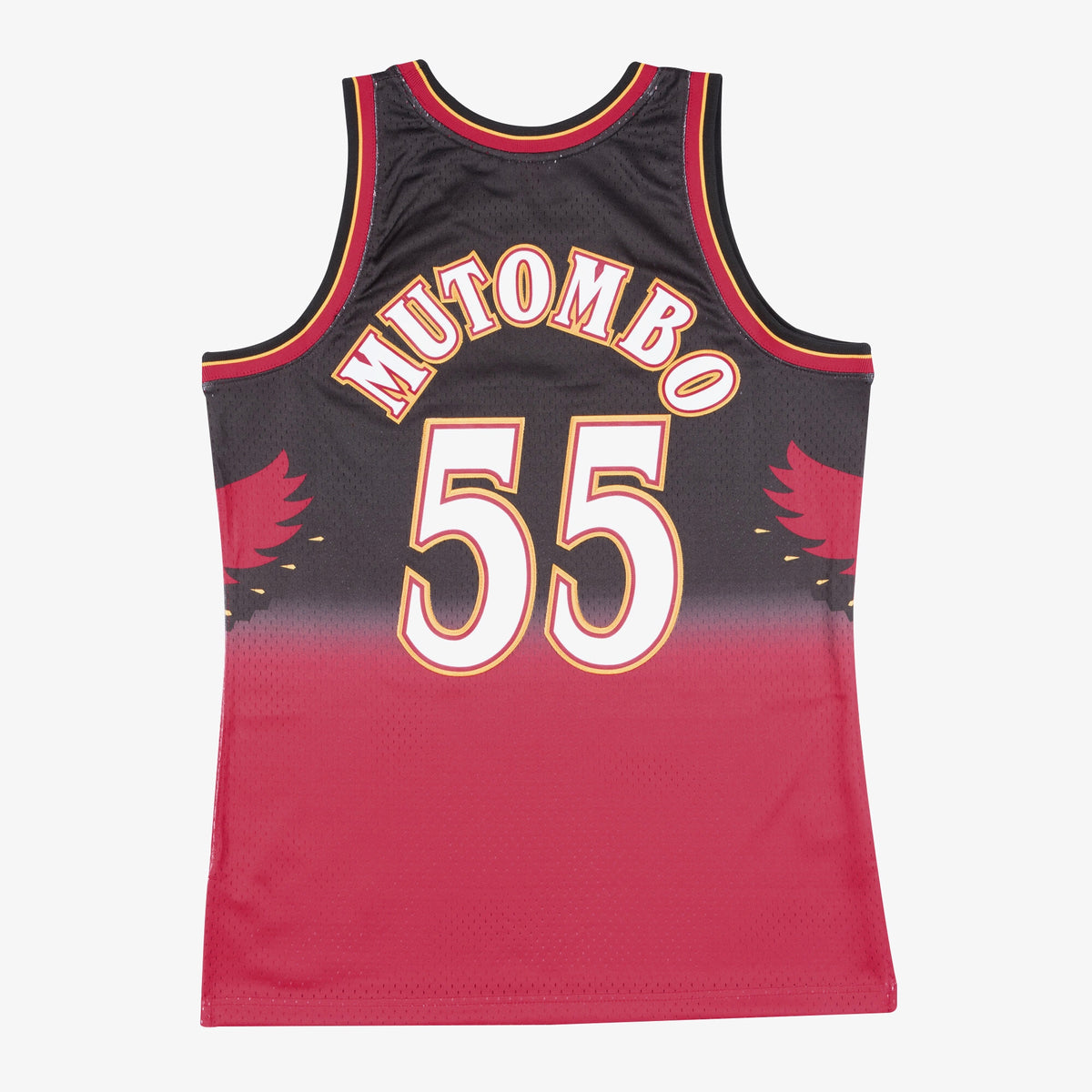 Men's Atlanta Hawks Swingman NBA Basketball Jersey Dikembe Mutombo 1996-97 - view 3