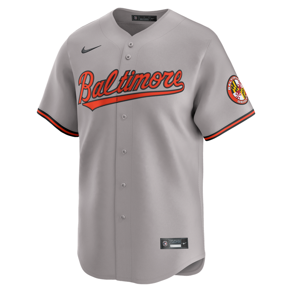 Men's Baltimore Orioles White Home Limited MLB Baseball Jersey - view 33