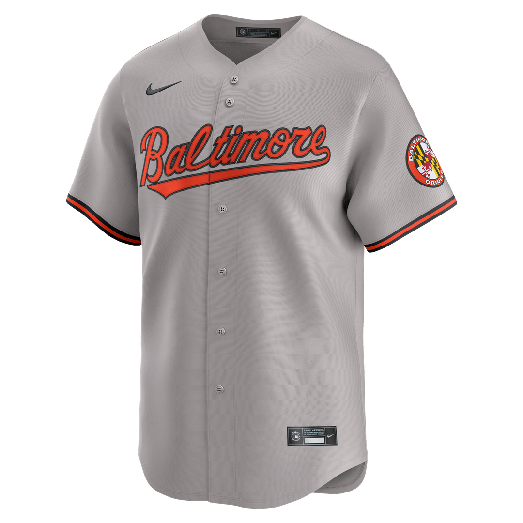 Men's Baltimore Orioles White Home Limited MLB Baseball Jersey - view 33