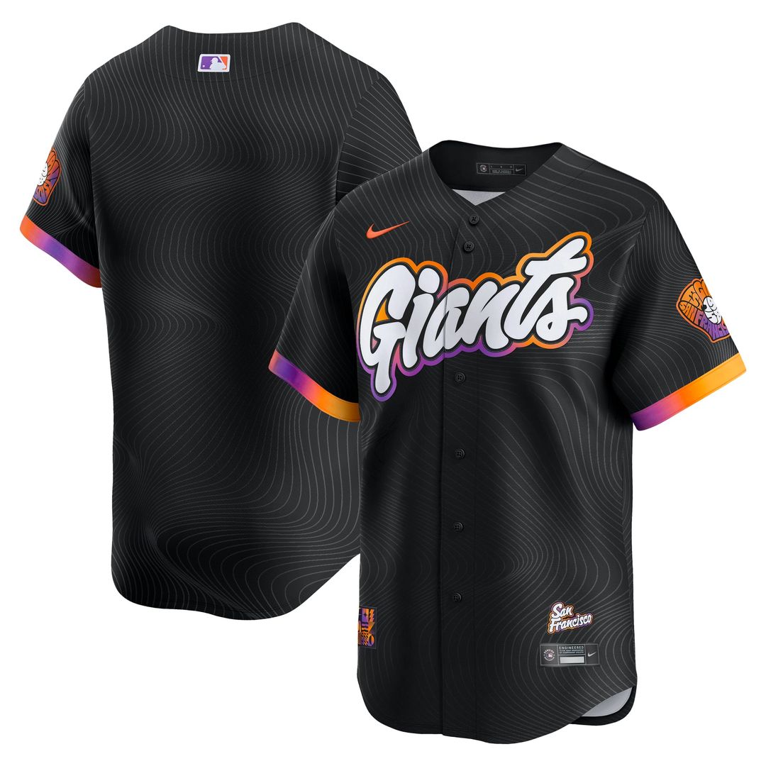 Men's San Francisco Giants Anthracite 2025 City Connect Limited MLB Baseball Jersey - view 1