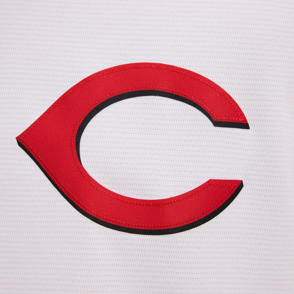 Men's Cincinnati Reds Elly De La Cruz White Alternate 2 Replica MLB Baseball Jersey - view 11