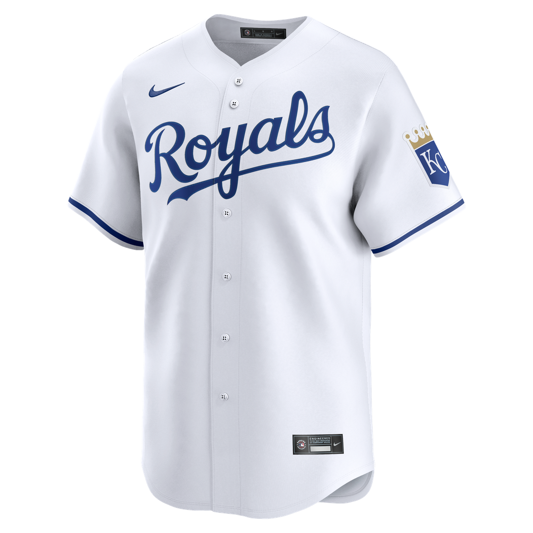 Men's Kansas City Royals White Home Limited MLB Baseball Jersey - view 5