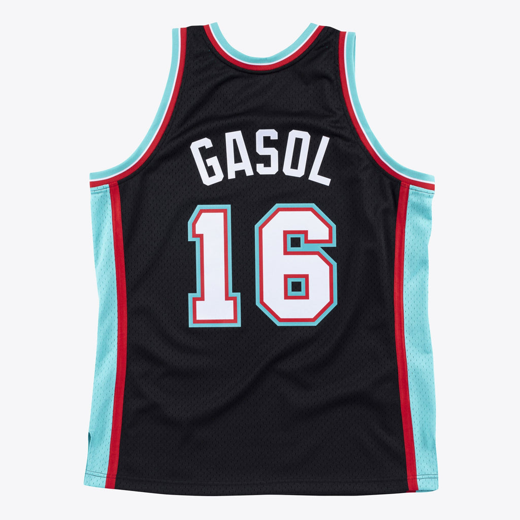 Men's Memphis Grizzlies Swingman NBA Basketball Jersey Pau Gasol 2001-02 - view 3