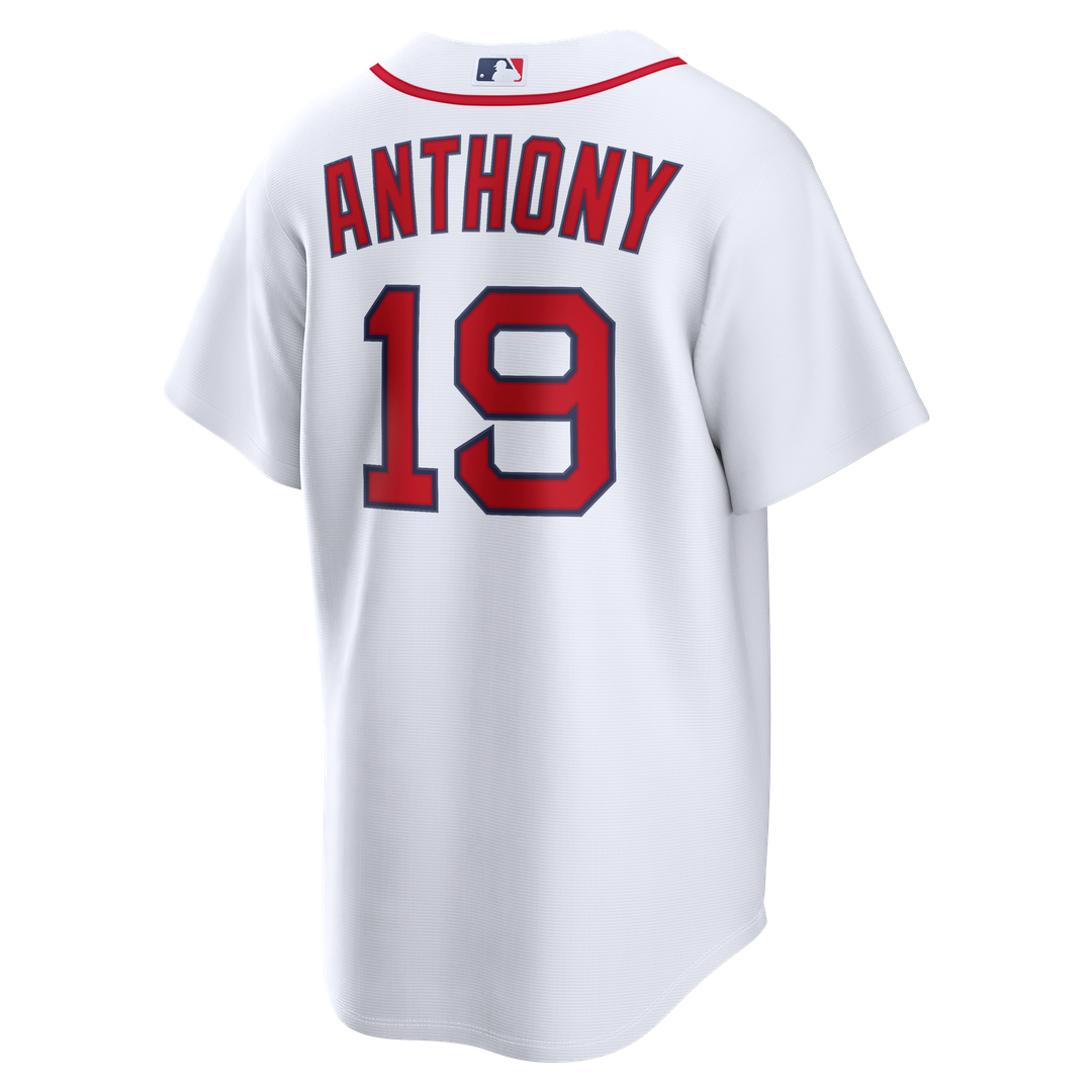 Men's Boston Red Sox Roman Anthony White Home Replica MLB Baseball Jersey - view 7