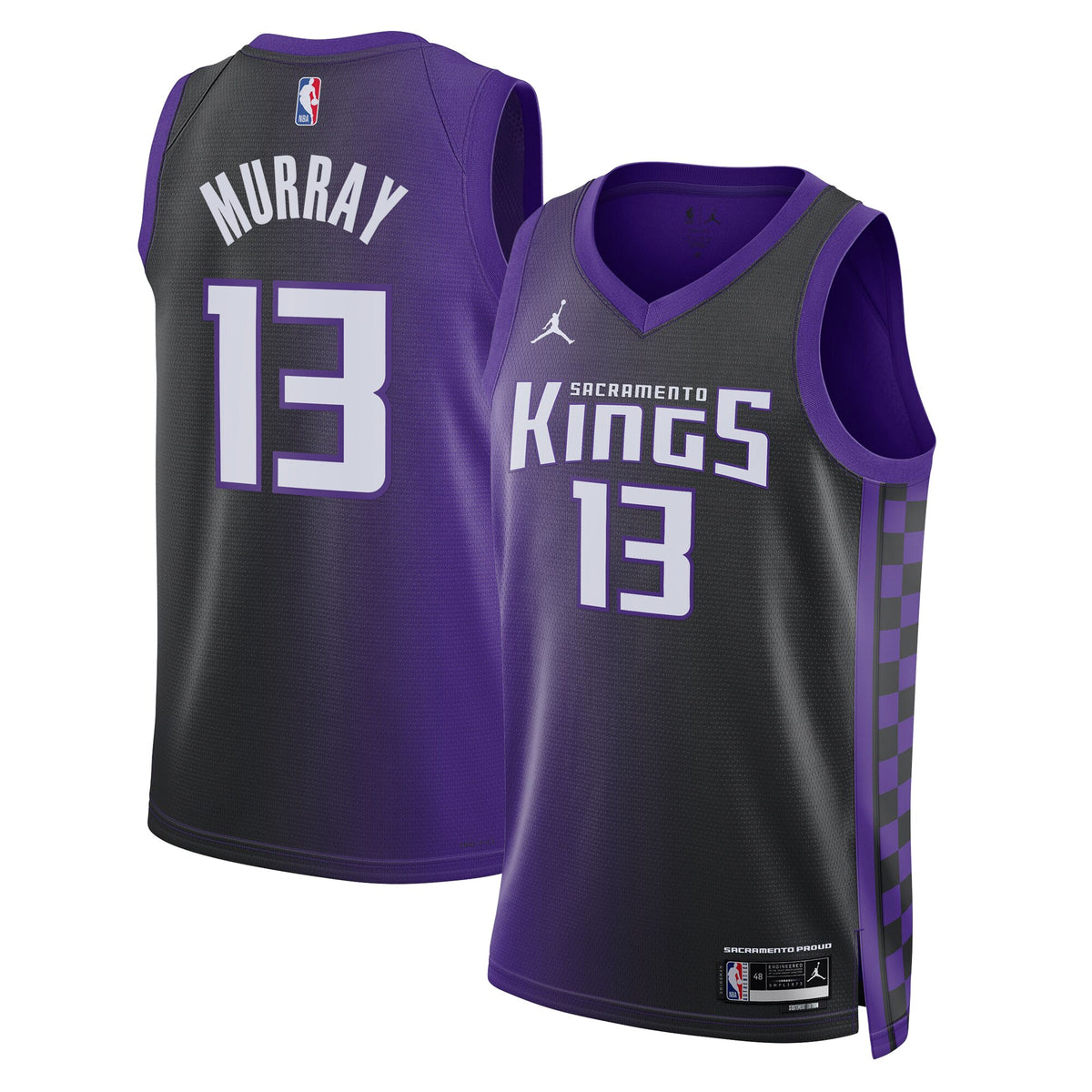 Unisex Keegan Murray Sacramento Kings Statement Edition Swingman NBA Basketball Jersey - Purple - view 2