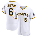 Men's Pittsburgh Pirates Konnor Griffin White Home MLB Baseball Jersey - view 1