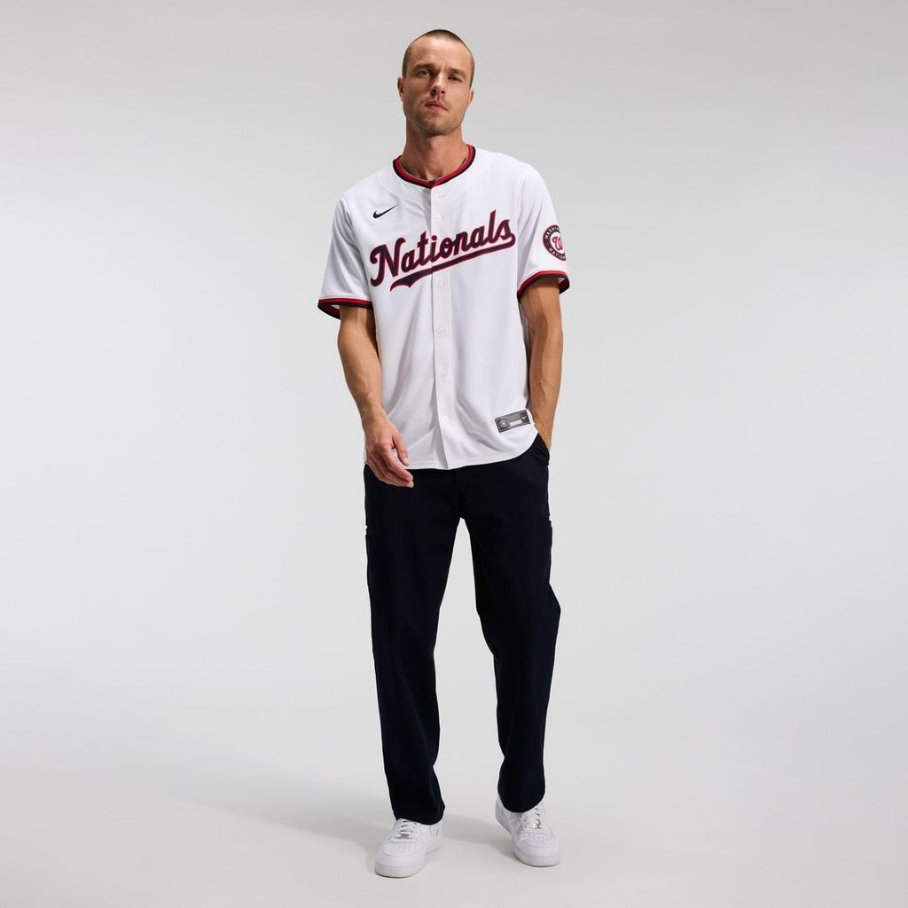 Men's Washington Nationals Dylan Crews Navy Alternate Limited MLB Baseball Jersey - view 11