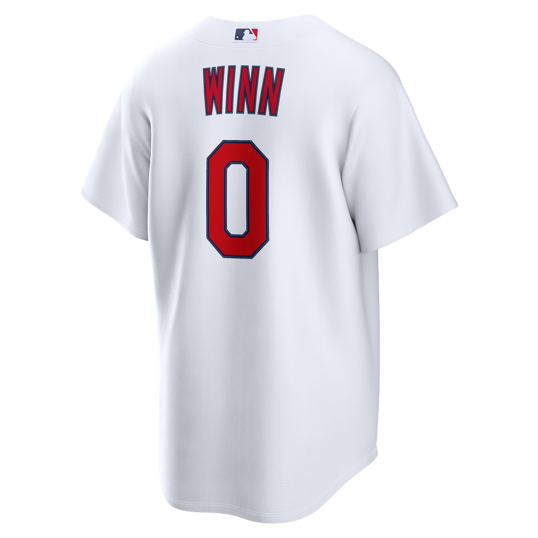 Men's St. Louis Cardinals Masyn Winn White Home Replica MLB Baseball Jersey - view 7