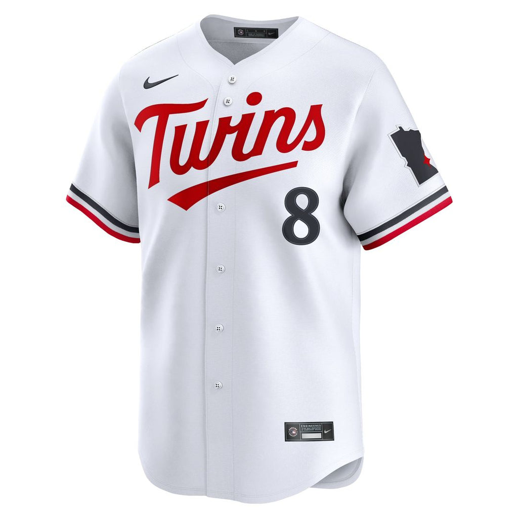 Men's Minnesota Twins Christian Vázquez White Home Limited MLB Baseball Jersey - view 2