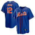 Men's New York Mets Francisco Lindor Royal Big & Tall Alternate Replica MLB Baseball Jersey - view 1