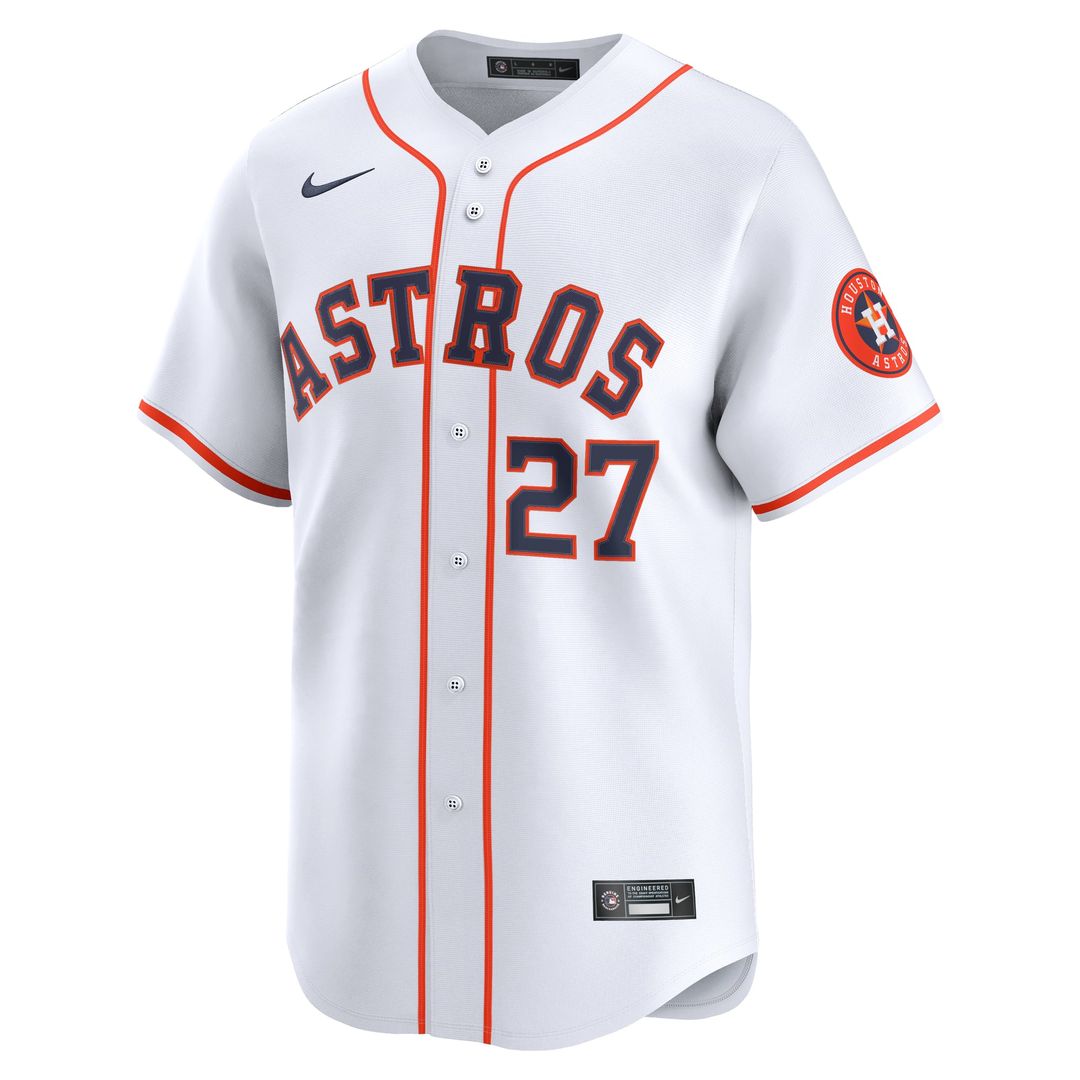 Men's Houston Astros Jose Altuve Gray Road Limited MLB Baseball Jersey - view 8