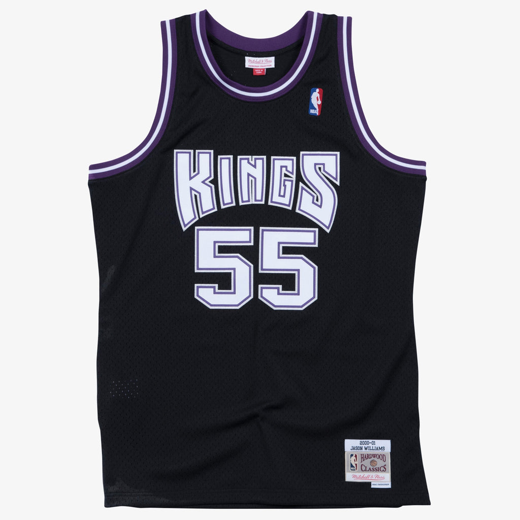 Men's Sacramento Kings Swingman NBA Basketball Jersey Road Jason Williams 2000-01 - view 2