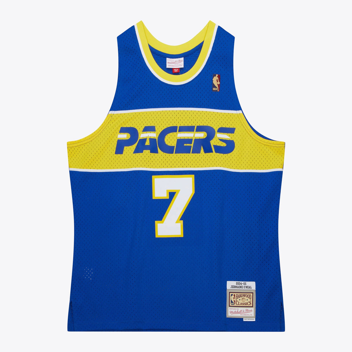 Men's Indiana Pacers Swingman NBA Basketball Jersey Indiana Pacers Jermaine O'Neal 2004 - view 1