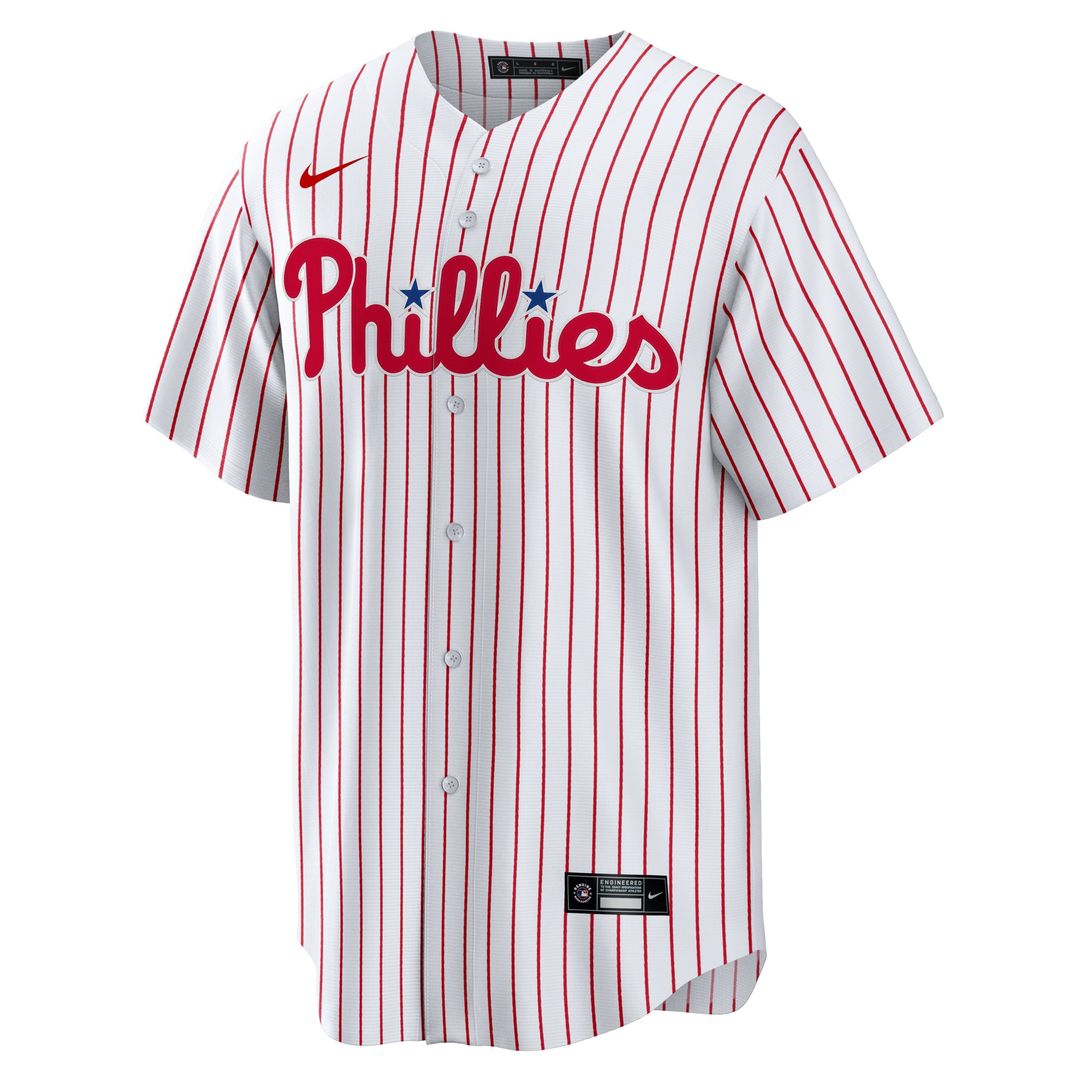 Men's Philadelphia Phillies Ryan Howard White Replica MLB Baseball Jersey - view 2
