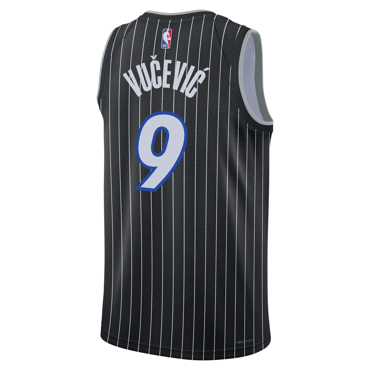 Unisex Nikola Vučević Orlando Magic Statement Edition NBA Basketball Jersey - Black - view 4