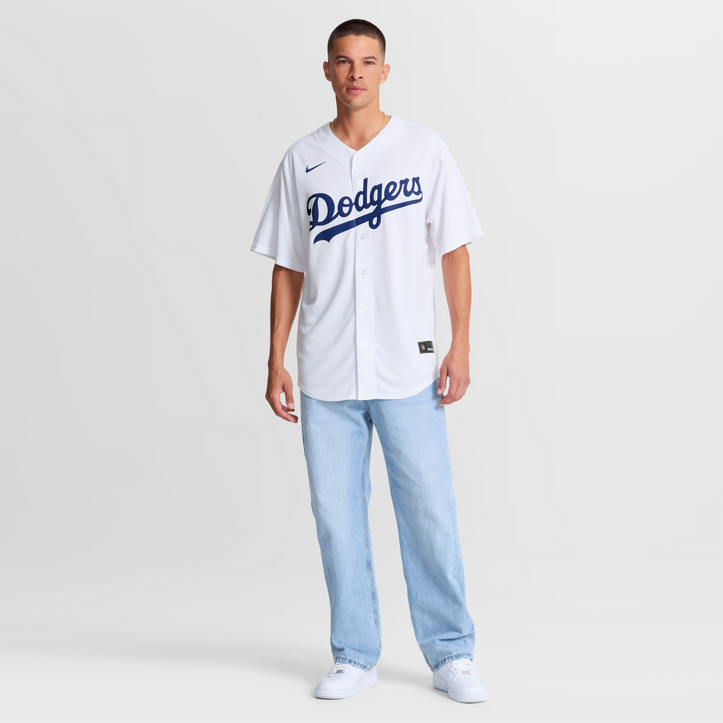 Men's Los Angeles Dodgers Freddie Freeman White Home Replica MLB Baseball Jersey - view 4