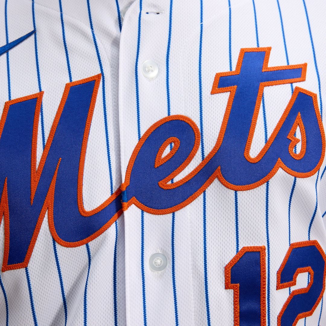 Men's New York Mets Francisco Lindor White Home MLB Baseball Jersey - view 12