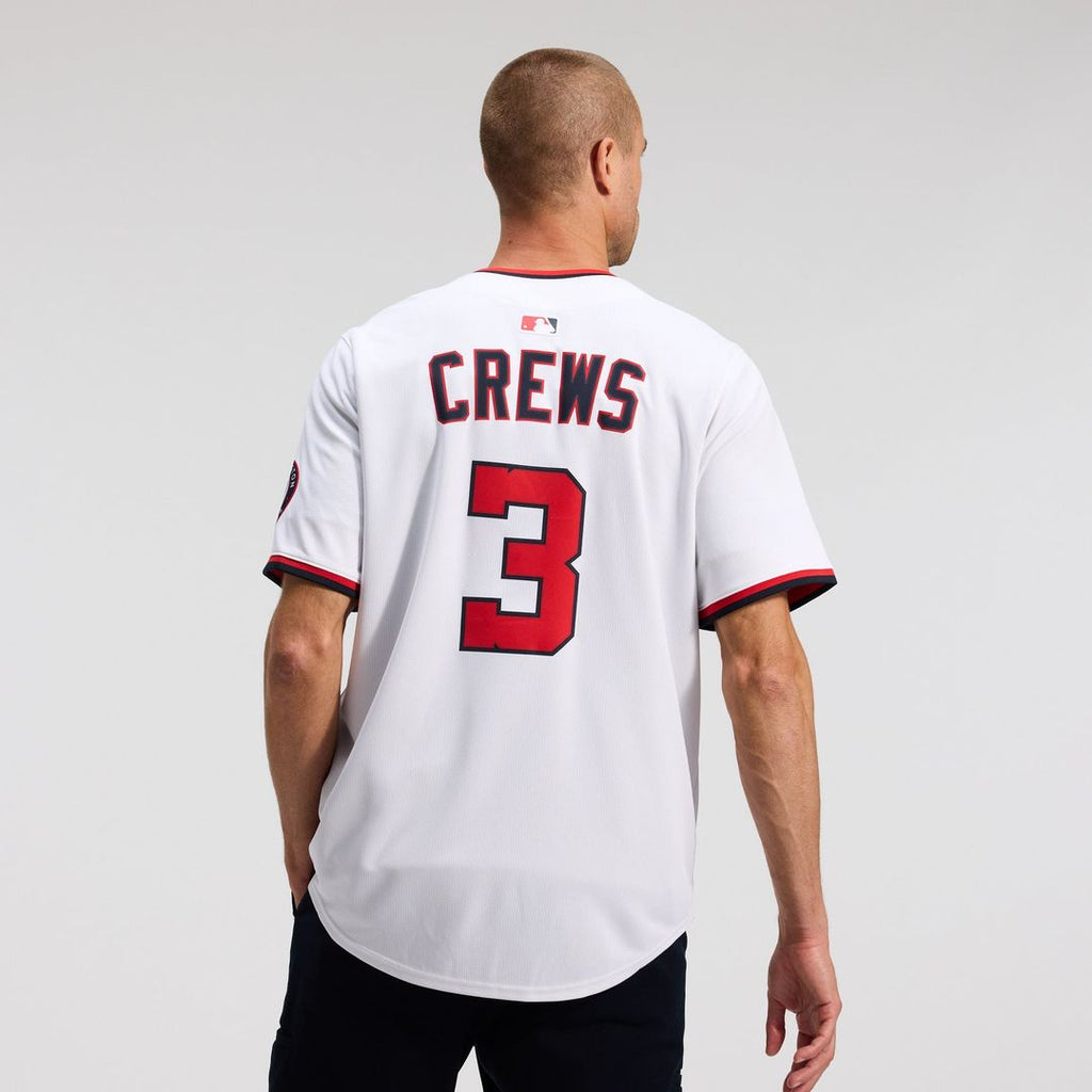 Men's Washington Nationals Dylan Crews White Home Limited MLB Baseball Jersey - view 4