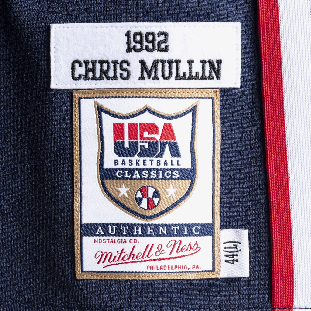Men's USA Basketball Basketball Jersey Chris Mullin 1992 - view 4