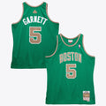 Men's Boston Celtics Kevin Garnett 2007 Swingman NBA Basketball Jersey - Kelly Green - view 1