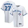 Men's Toronto Blue Jays Vladimir Guerrero Jr. White Home Replica Player Name MLB Baseball Jersey - view 1