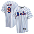 Men's New York Mets Brandon Nimmo White Home Replica MLB Baseball Jersey - view 1