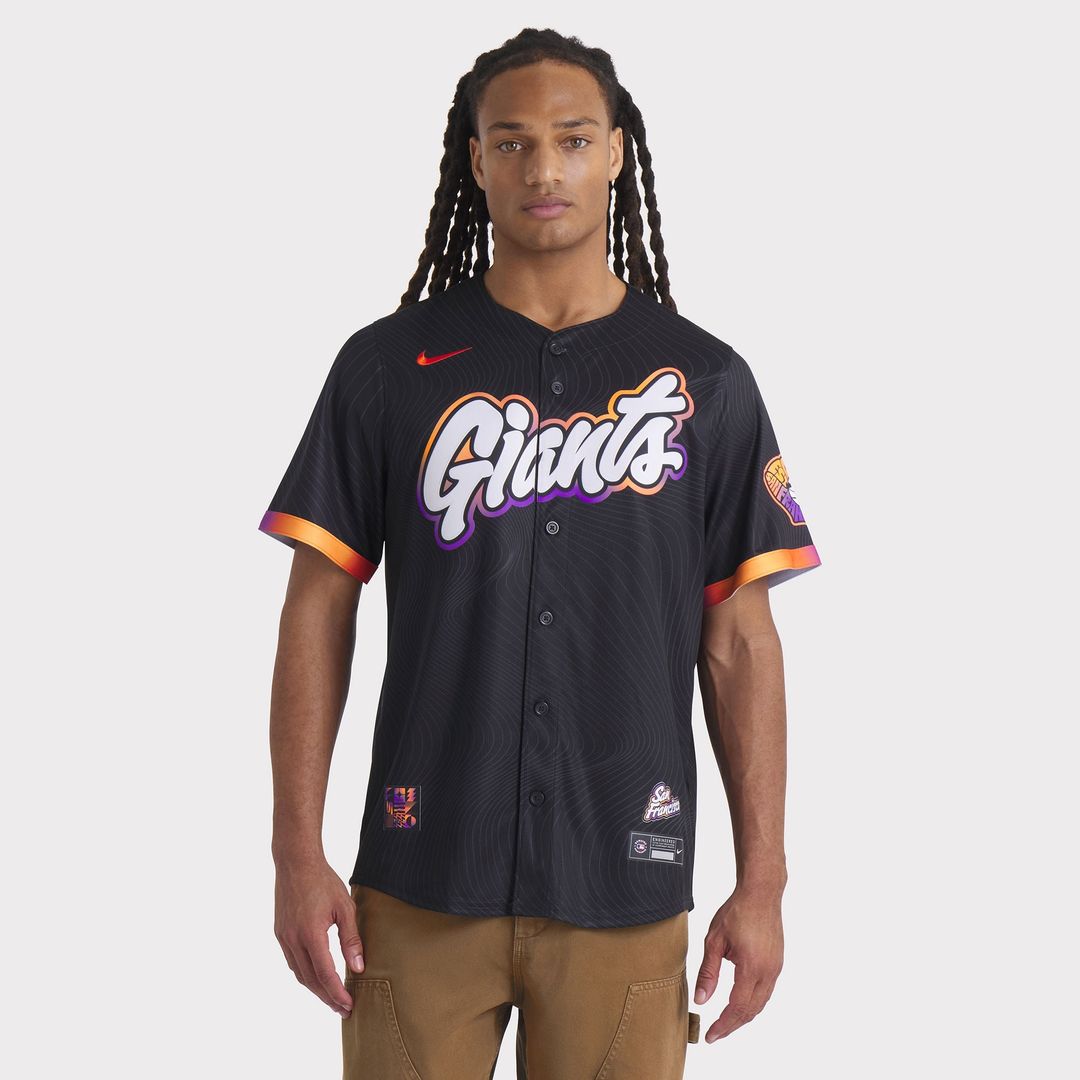 Men's San Francisco Giants Anthracite 2025 City Connect Limited MLB Baseball Jersey - view 4