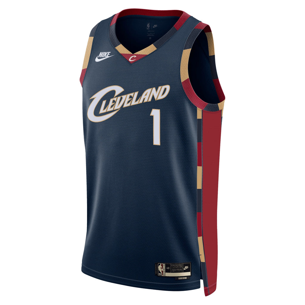 Unisex Max Strus Cleveland Cavaliers Classic Edition NBA Basketball Jersey - Navy - view 3