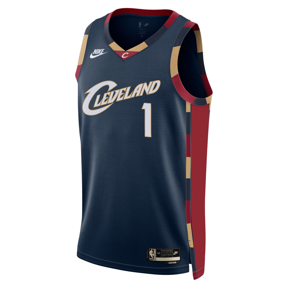 Unisex Max Strus Cleveland Cavaliers Classic Edition NBA Basketball Jersey - Navy - view 3