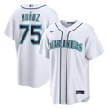 Men's Seattle Mariners Andrés Muñoz White Home Replica MLB Baseball Jersey - view 1