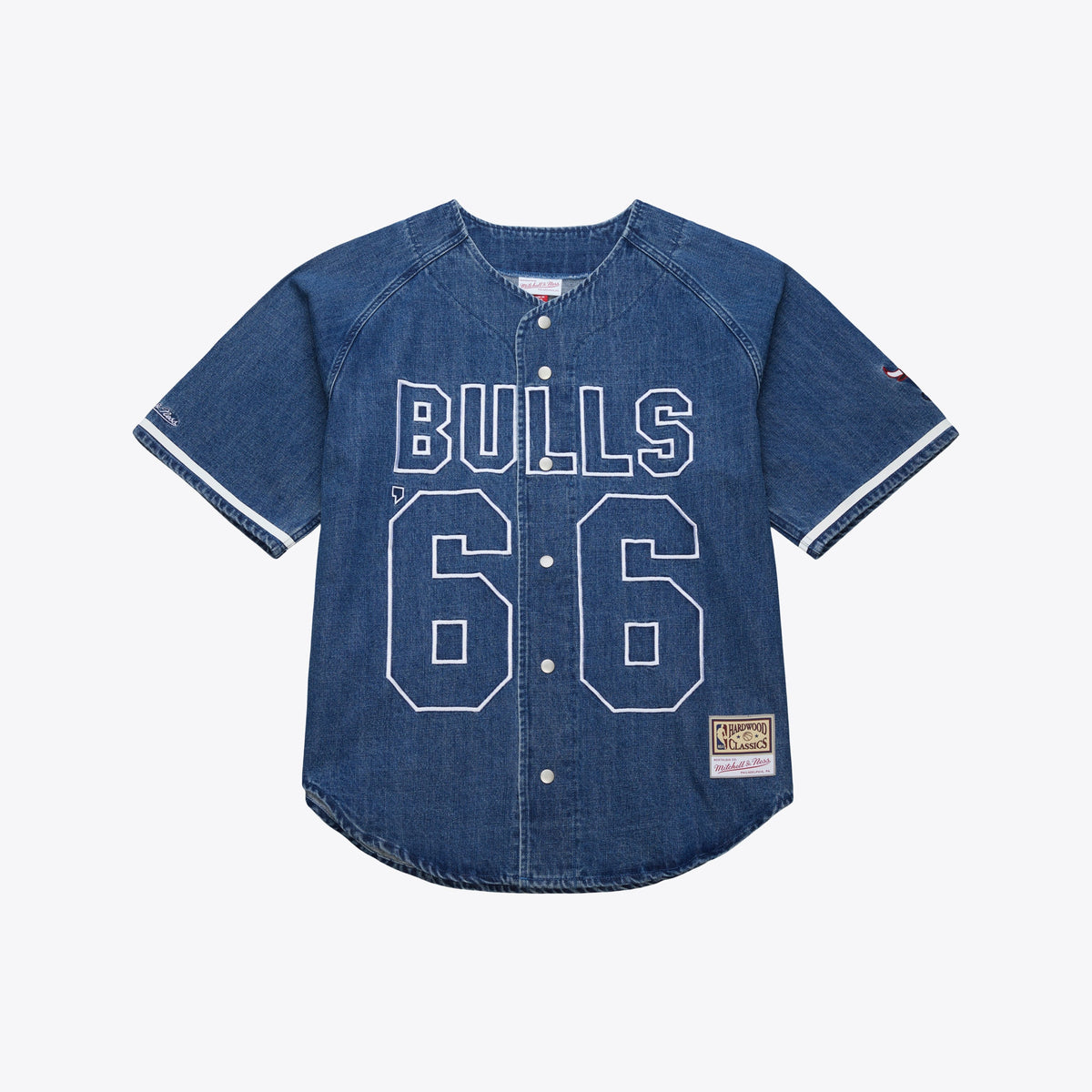 Men's Chicago Bulls Summer Breeze Baseball NBA Fan Jersey - Blue - view 1