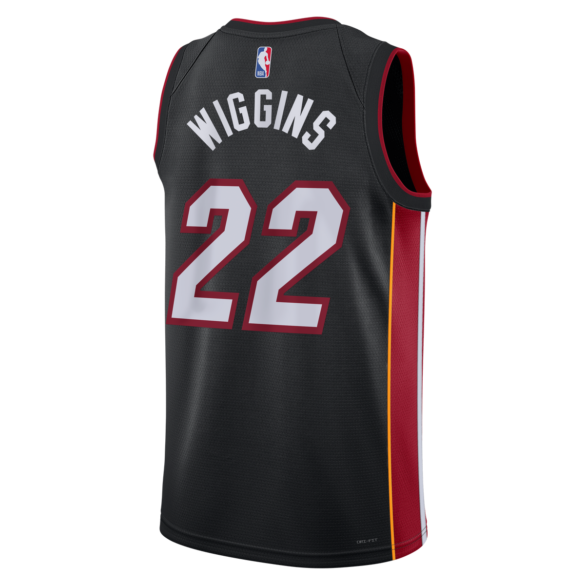 Unisex Andrew Wiggins Miami Heat Icon Edition Swingman NBA Basketball Jersey - Black - view 4