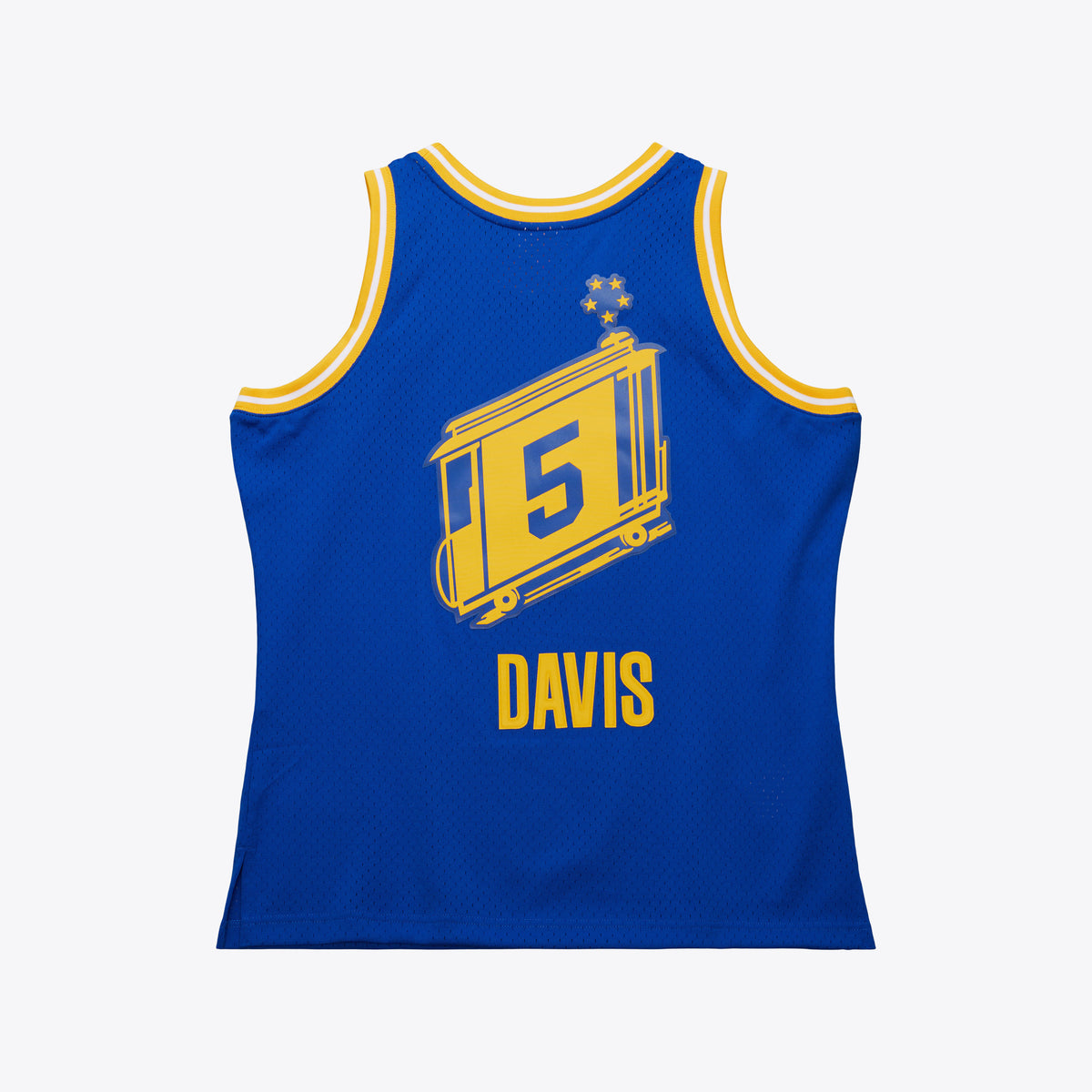 Men's Golden State Warriors Swingman NBA Basketball Jersey 2004 Baron Davis - view 3