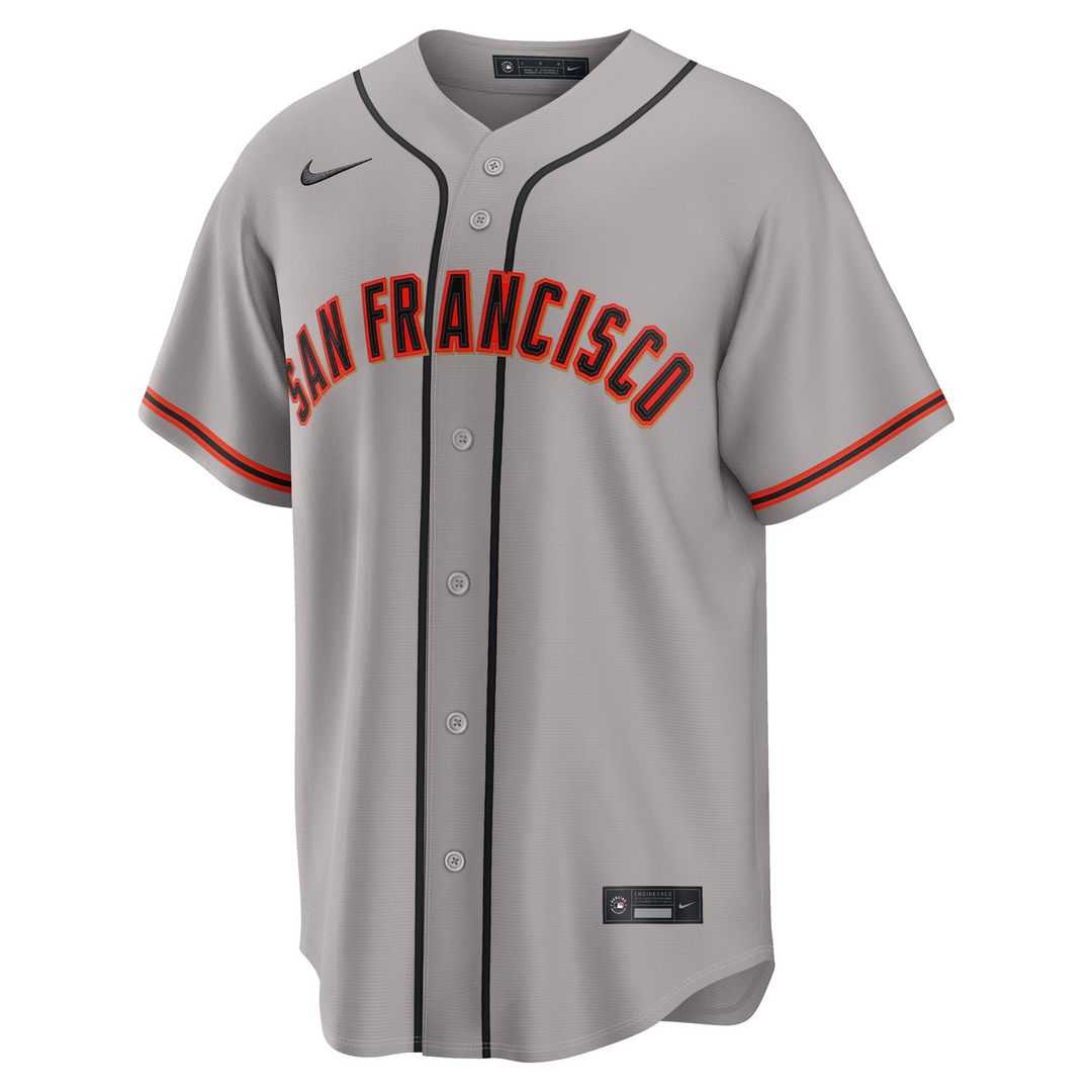 Men's San Francisco Giants Jung Hoo Lee Gray Road Replica MLB Baseball Jersey - view 2