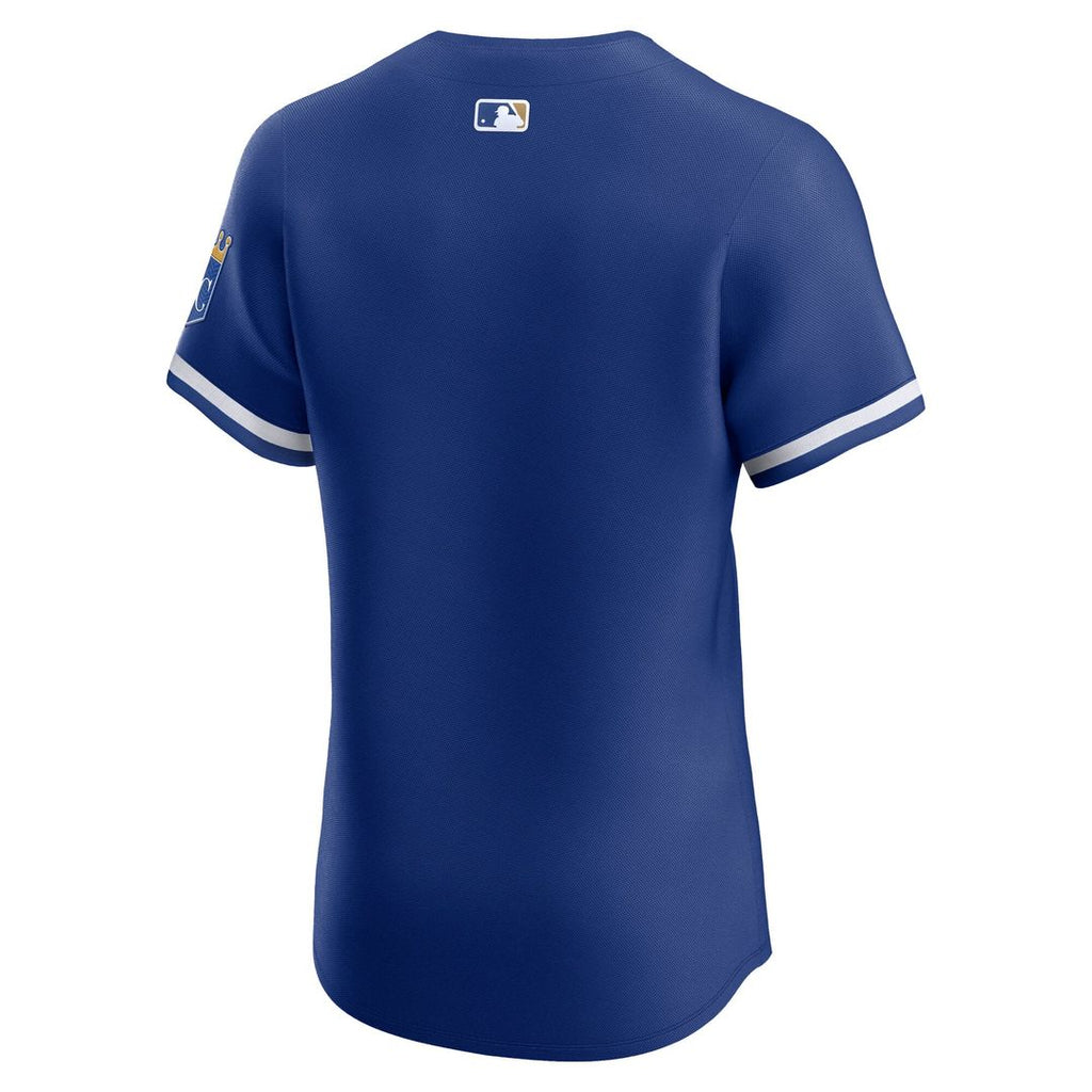 Men's Kansas City Royals Royal Alternate 2 Elite MLB Baseball Jersey - view 3