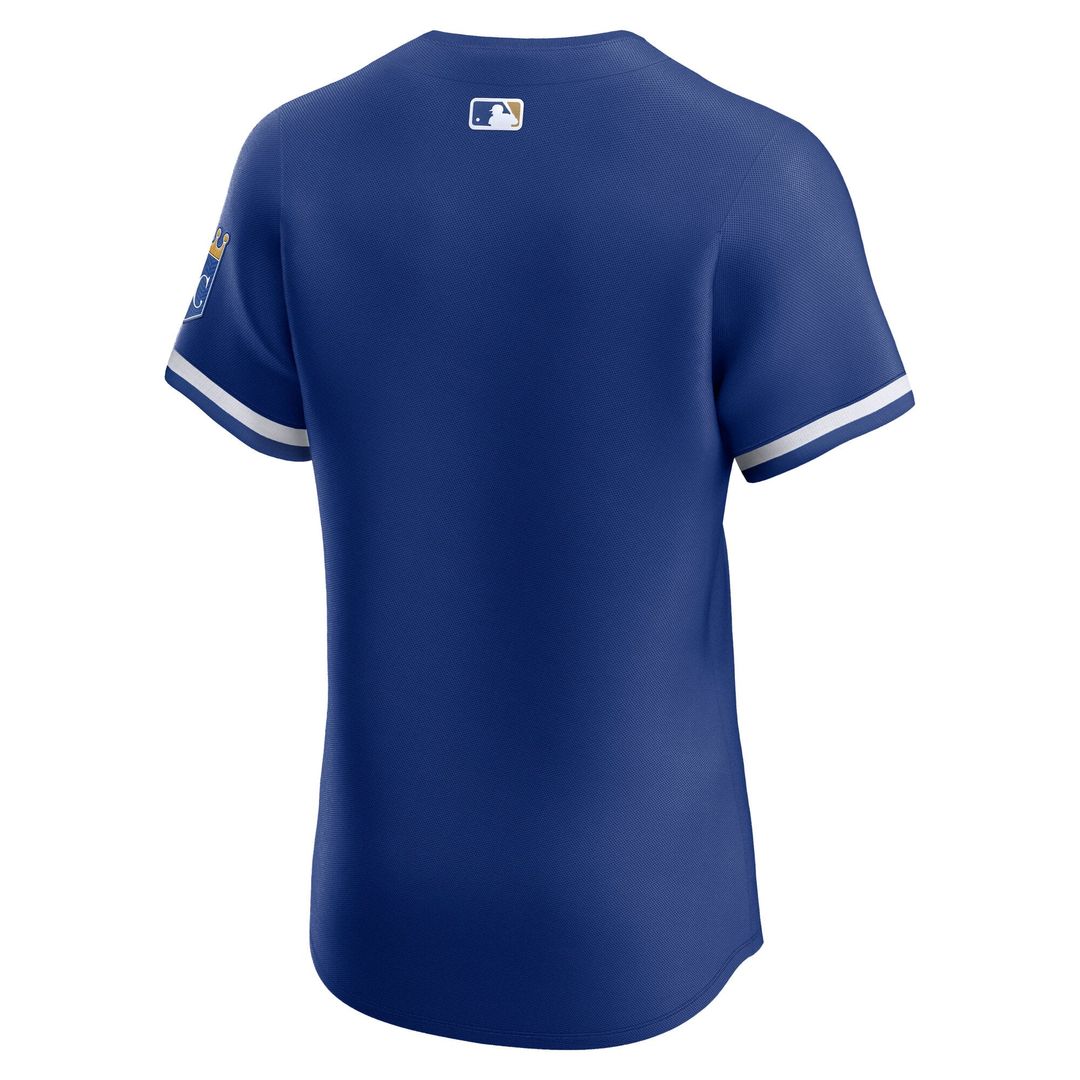Men's Kansas City Royals Royal Alternate 2 Elite MLB Baseball Jersey - view 3