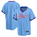Men's Atlanta Braves Powder Blue 2026 City Connect Stadium MLB Baseball Jersey - view 1