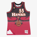 Men's Atlanta Hawks Swingman NBA Basketball Jersey Dikembe Mutombo 1996-97 - view 1