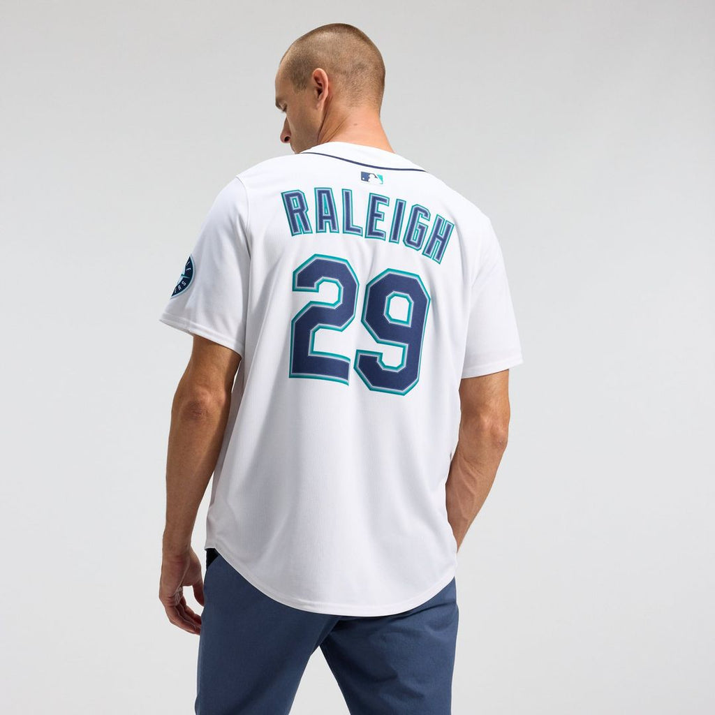 Men's Seattle Mariners Cal Raleigh Teal Alternate Limited MLB Baseball Jersey - view 32