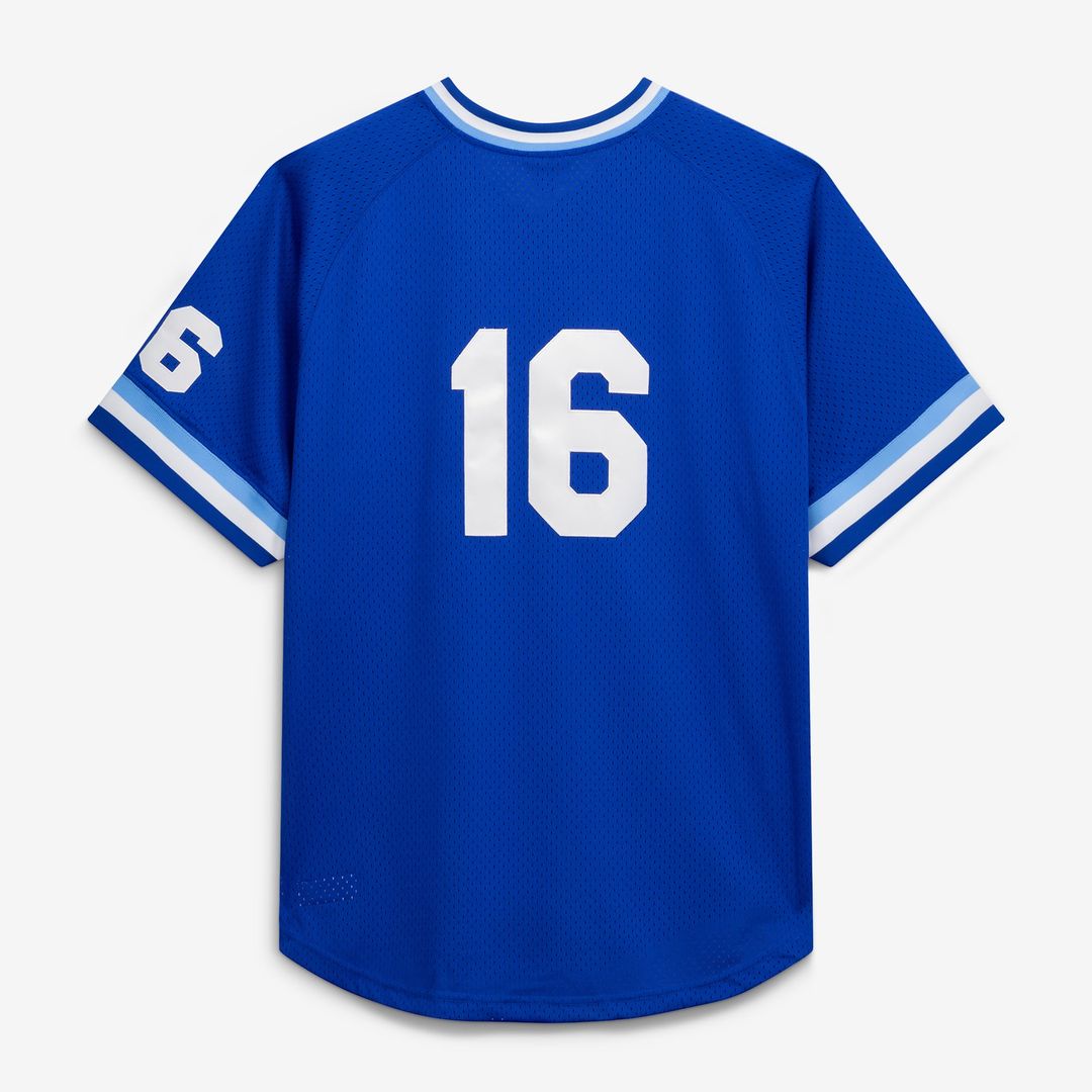 Men's Kansas City Royals Bo Jackson Royal Cooperstown Collection Big & Tall Mesh Batting Practice MLB Baseball Jersey - view 3