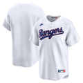 Men's Texas Rangers White Cooperstown Collection Limited MLB Baseball Jersey - view 1