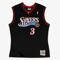Men's Philadelphia 76ers Swingman NBA Basketball Jersey Road Allen Iverson 2000-01 - view 1