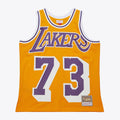 Men's Los Angeles Lakers Maxxed Out NBA Basketball Jersey 1998 Dennis Rodman - view 1