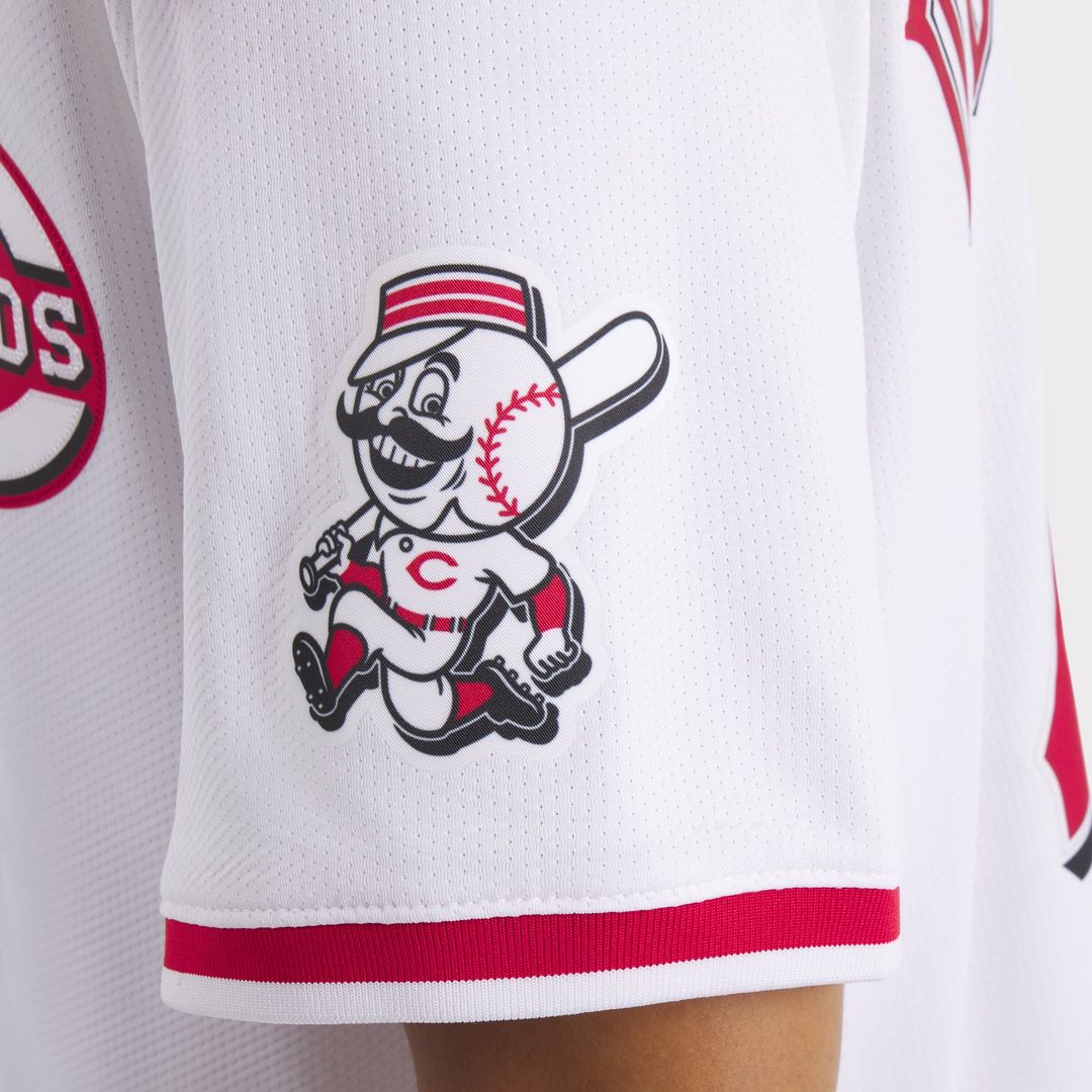 Men's Cincinnati Reds Elly De La Cruz White Home Limited MLB Baseball Jersey - view 13